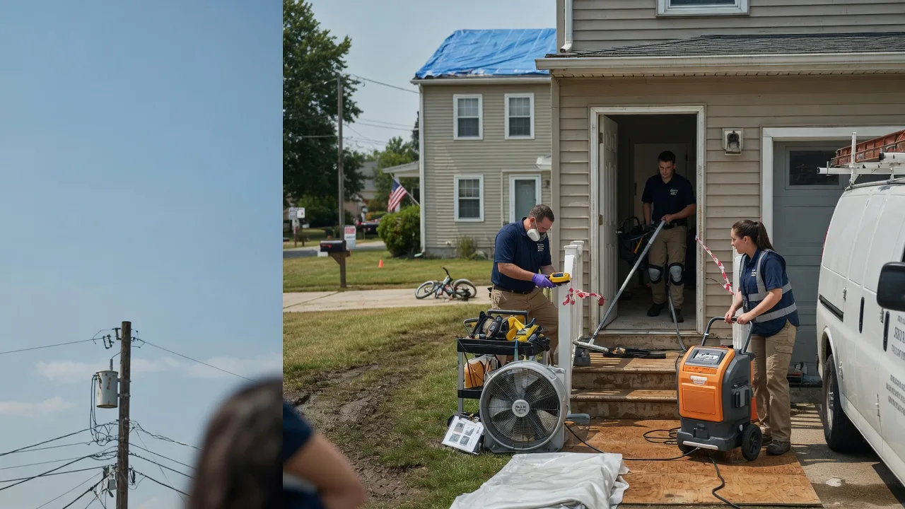Water Damage Repair in Campti, LA near me